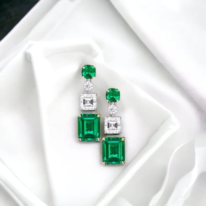 Triple Drop Earrings