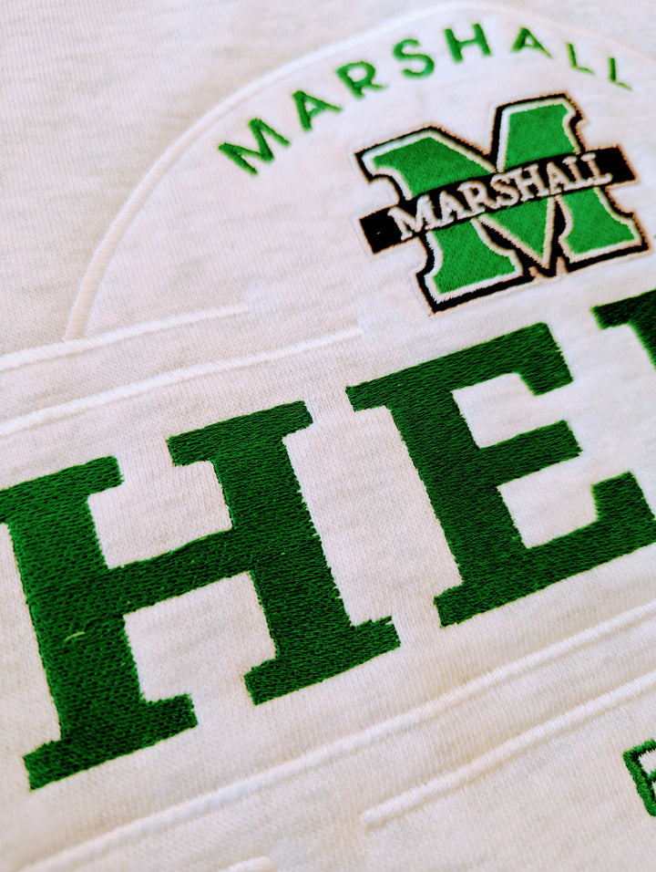 close up of the fine embroidery work we've come to expect from CI Sport
