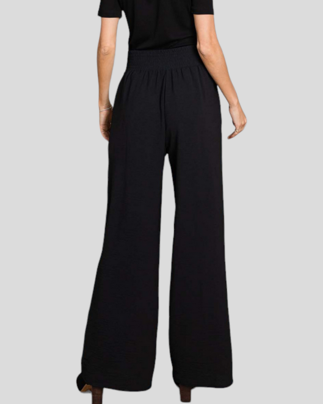 Relaxed Smocked Waist Pant