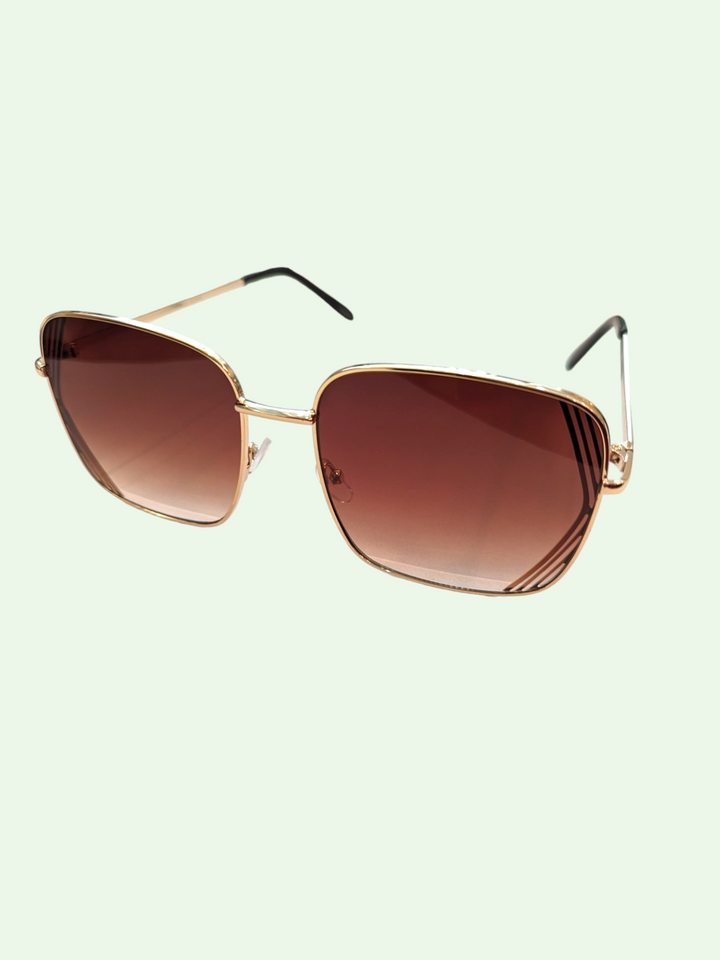 the hollywood and vine sunglasses in amber