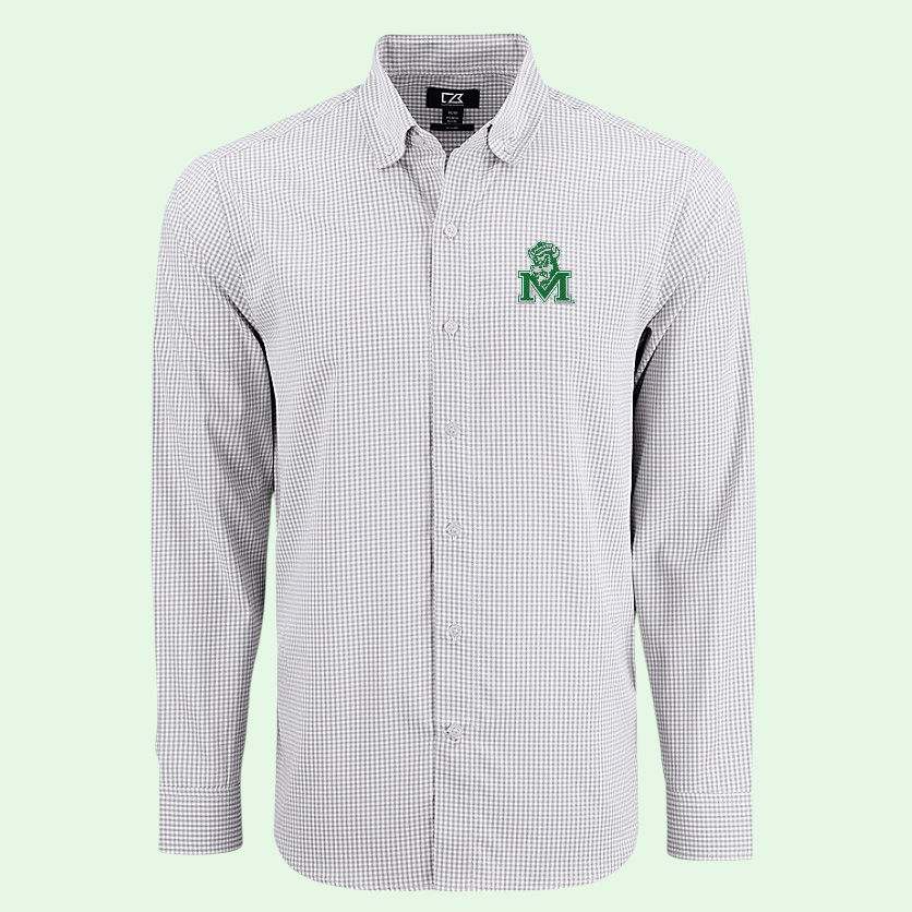 Cutter & Buck Skyline Epic Confidence Recycled Gingham Men's