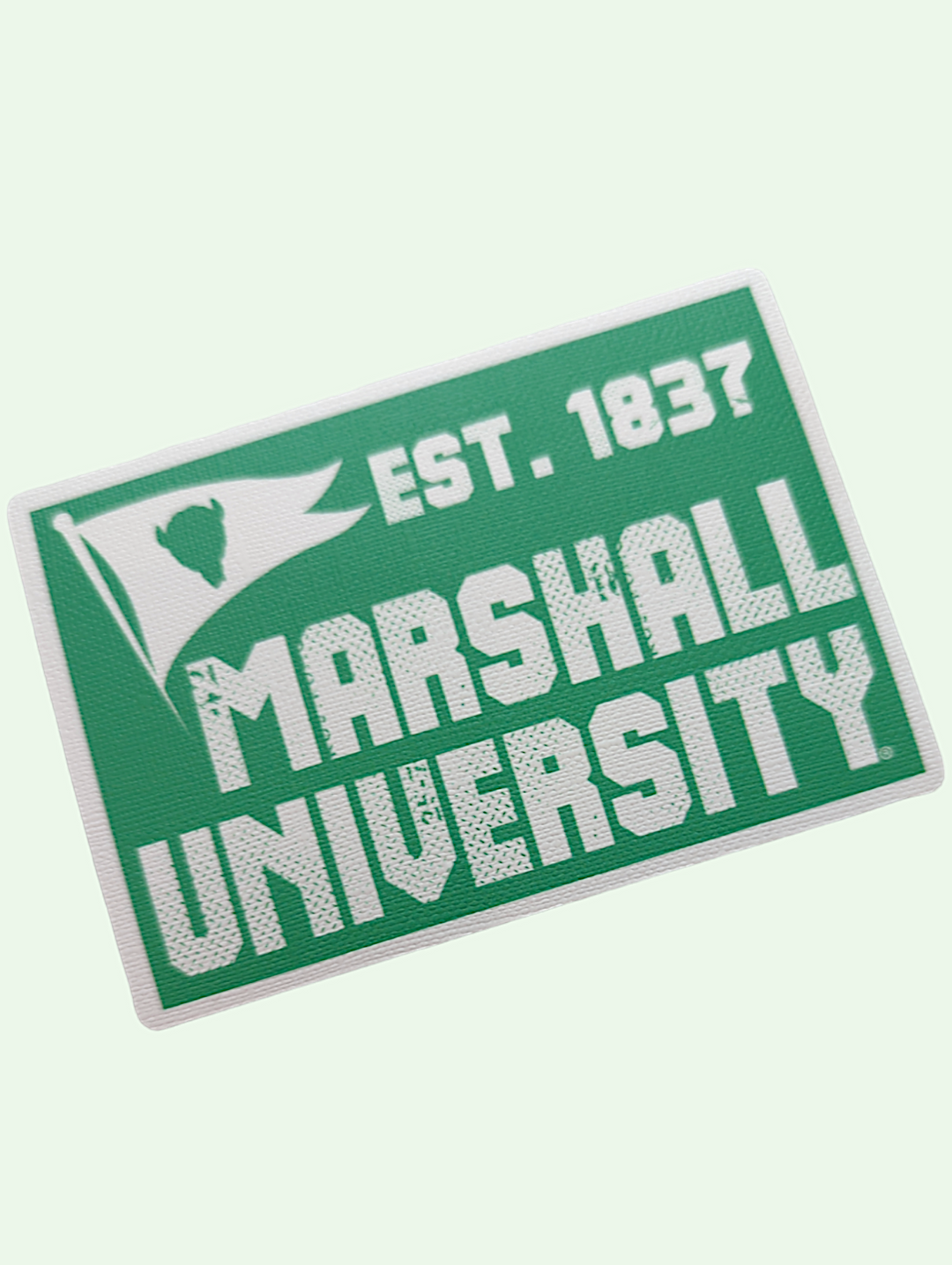 photo of the marshall flag sticker