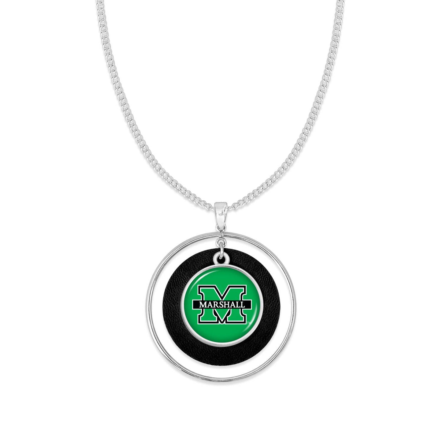 the lindy necklace is shown in a studio shot