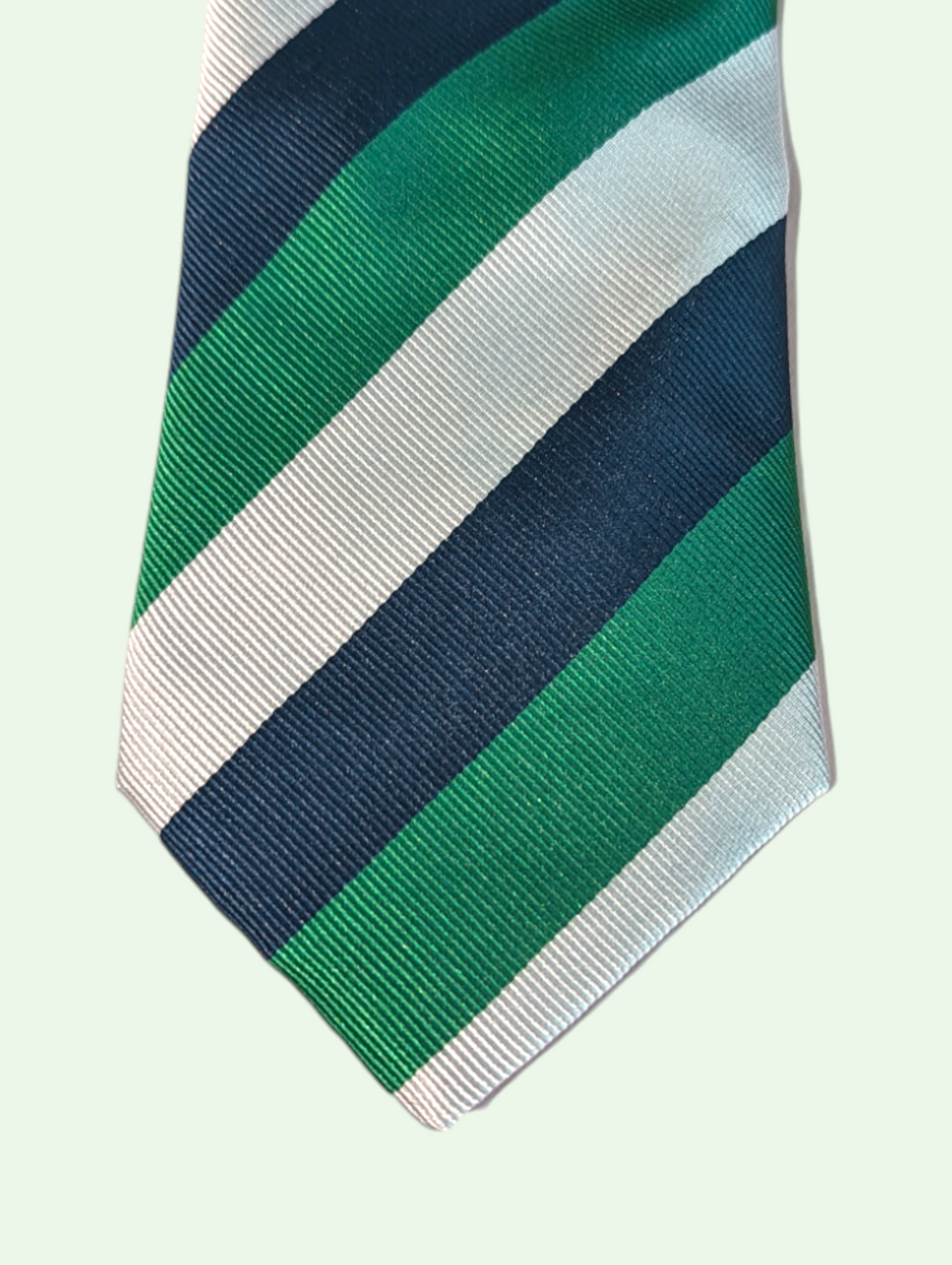 flat lay of the prep stripe tie