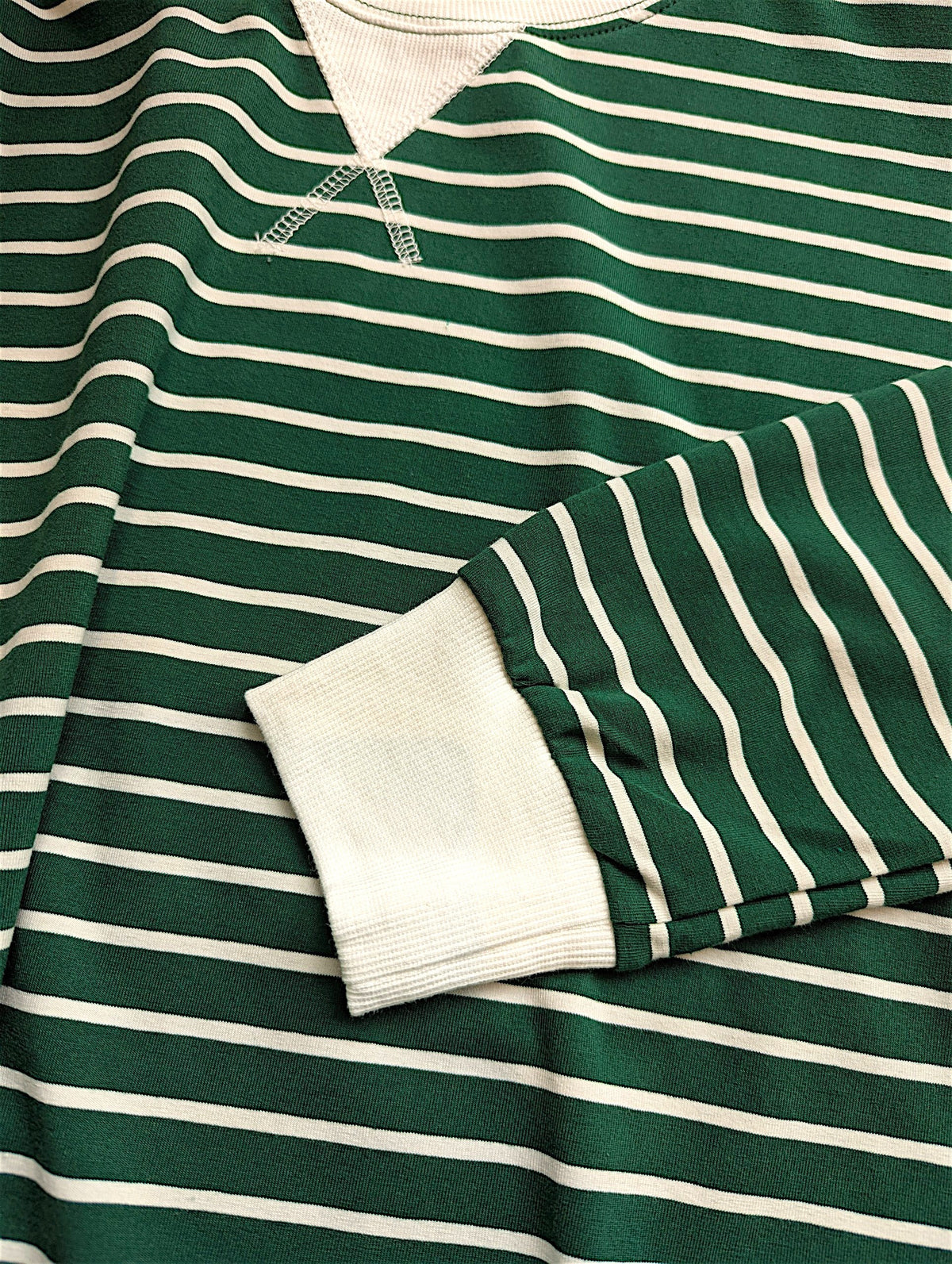 Striped Banded Pullover