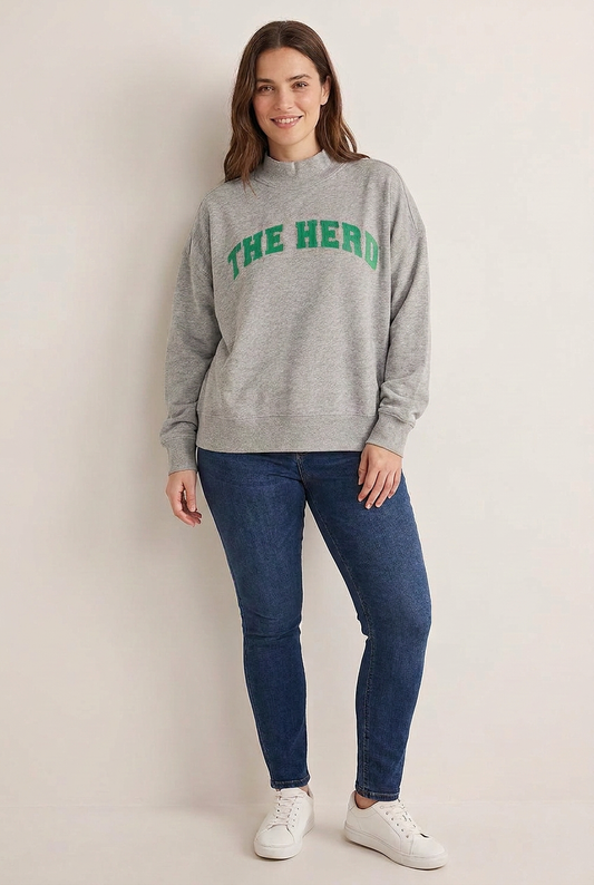 Marshall Diana Mock Neck Sweatshirt