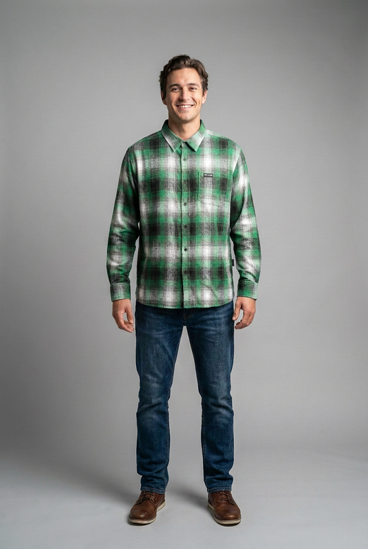 Men's Long Sleeve Flannel Shirt