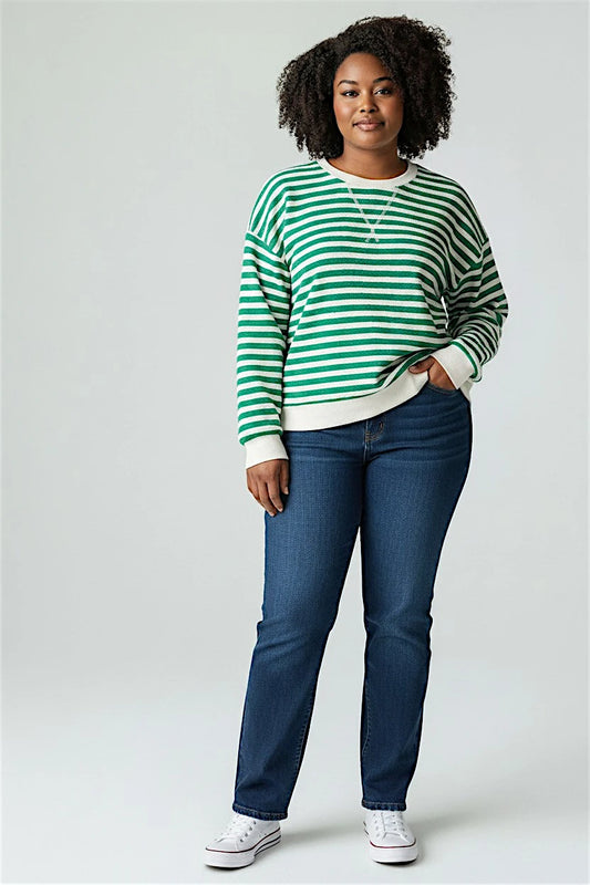 Baxter Striped Pullover