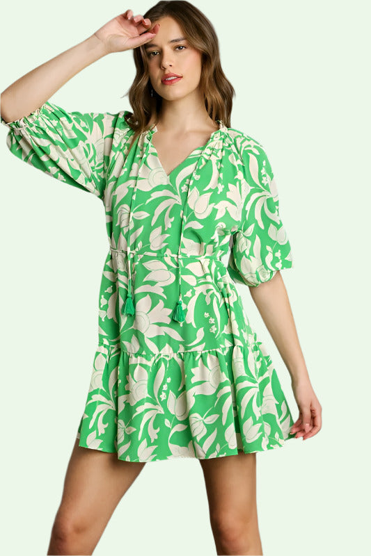 Billie Tassel Tie Dress