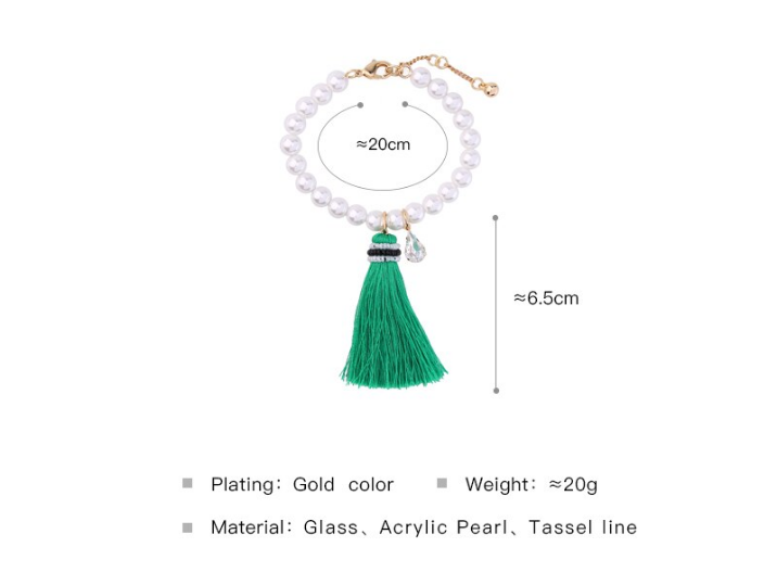 Pearl Tassel Bracelet