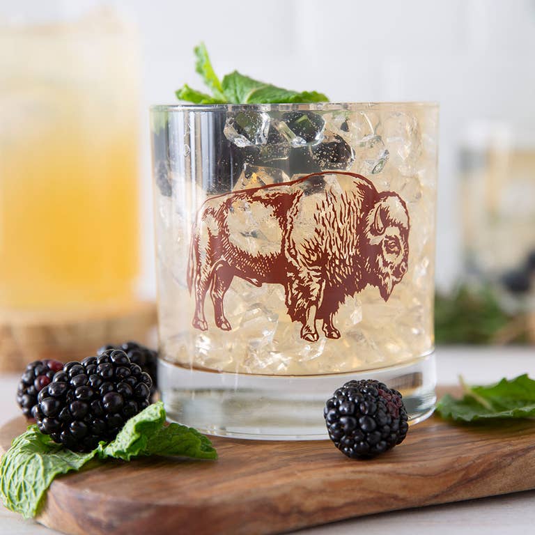 Bison Rocks Glasses