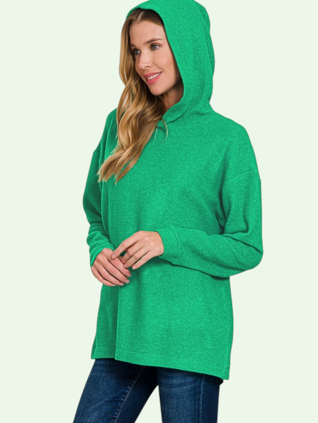 Lindy Hacci Sweater Hooded Pullover