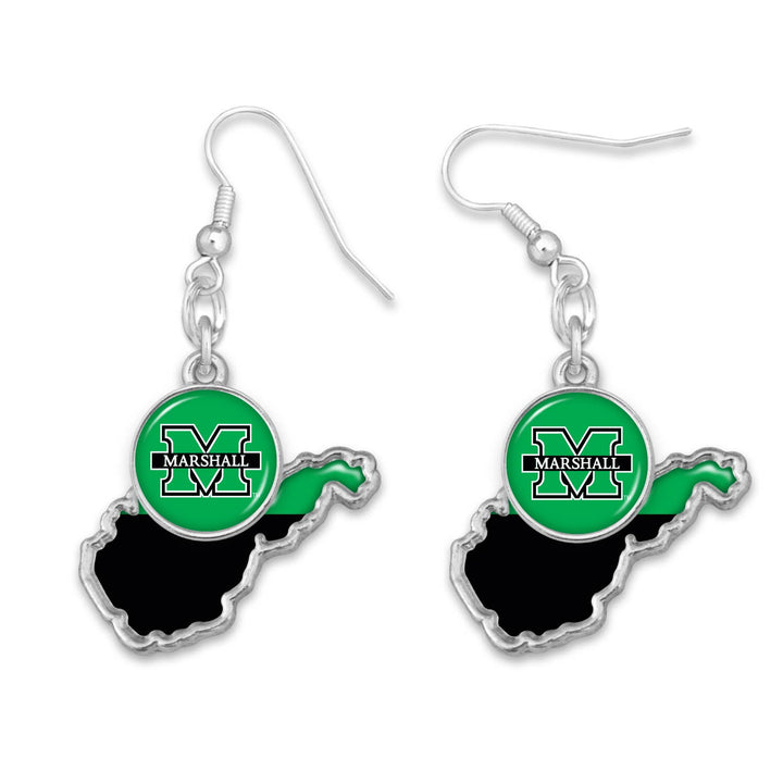 Marshall Thundering Herd Tara Earrings