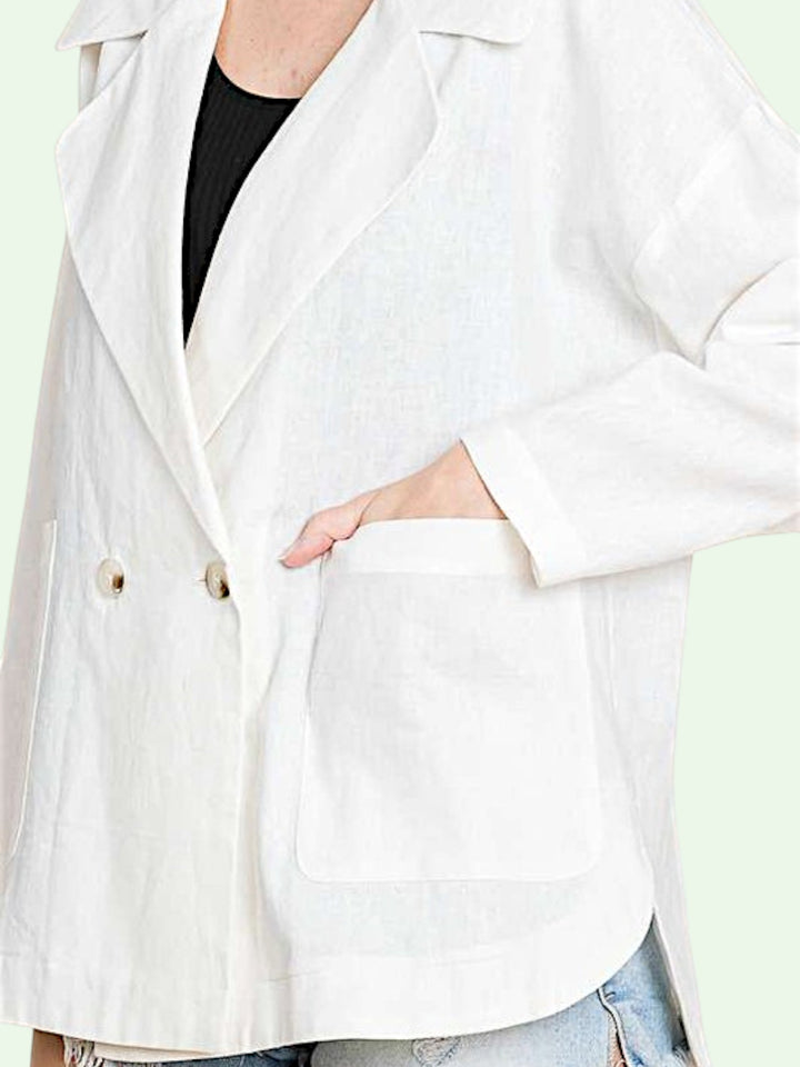 Shauna Linen Jacket