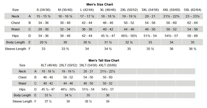 antigua size chart