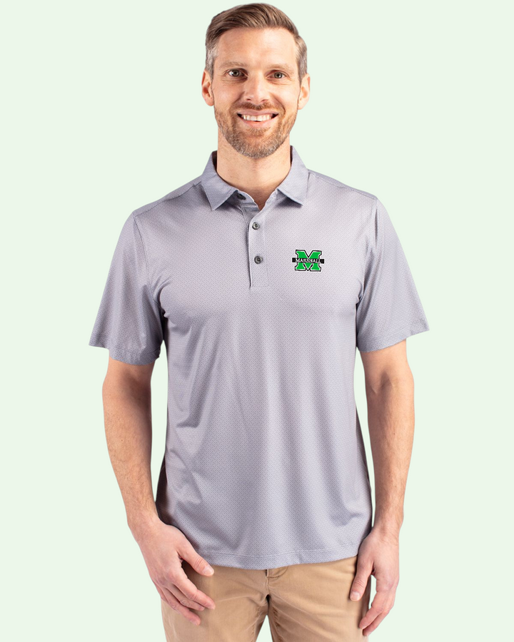 Marshall U Cutter & Buck Eco Tonal Polo