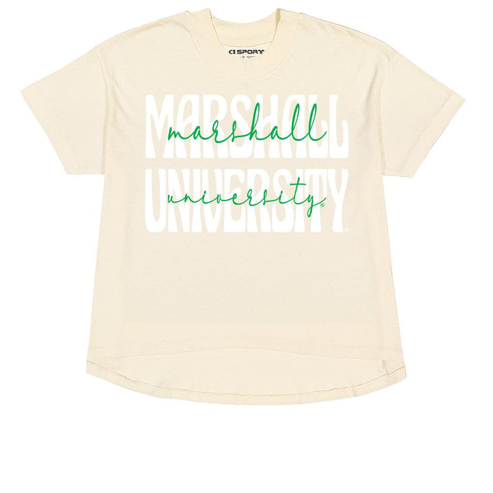 Marshall University Hi-Lo Tee