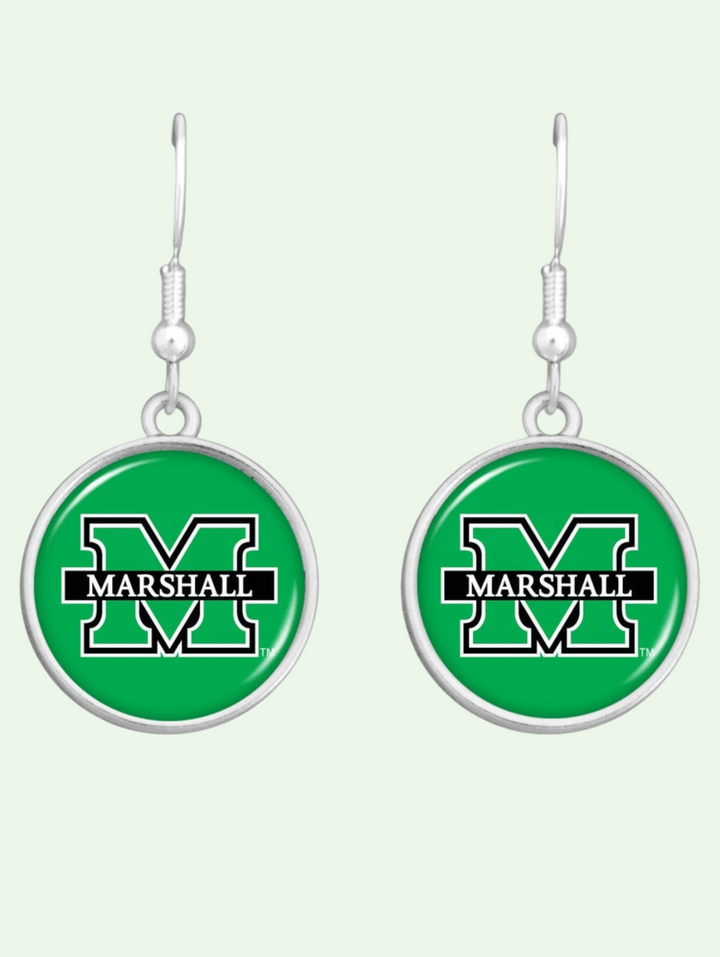 Marshall Thundering Herd Home Sweet School Earrings