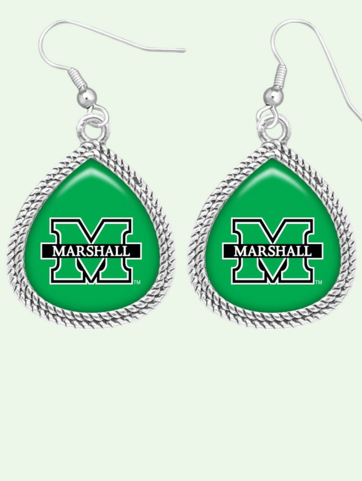 Marshall Thundering Herd Willow Earrings