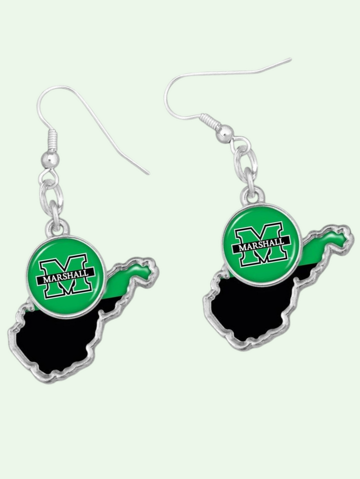 Marshall Thundering Herd Tara Earrings