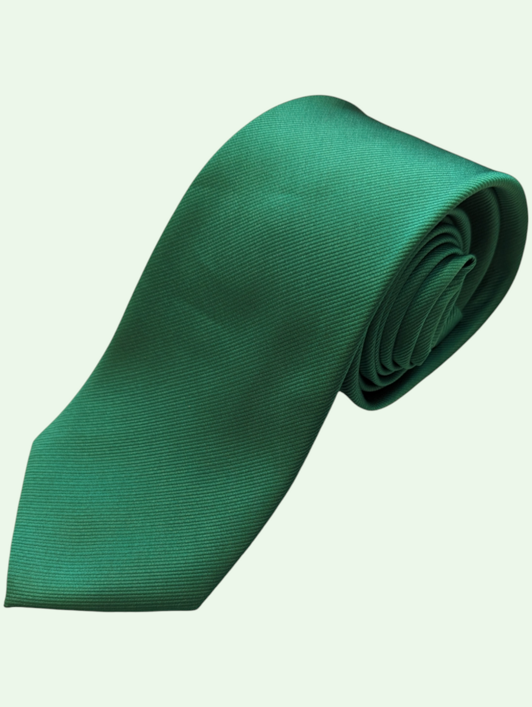 Solid Woven Silk Tie