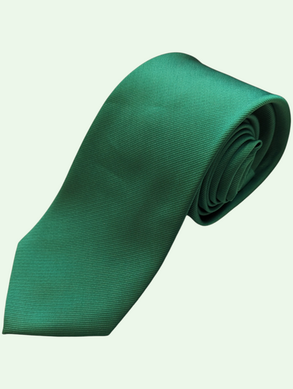 Solid Woven Necktie