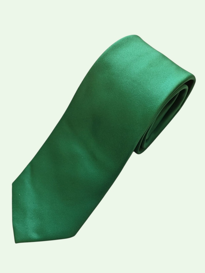 Silk Kelly Green Necktie