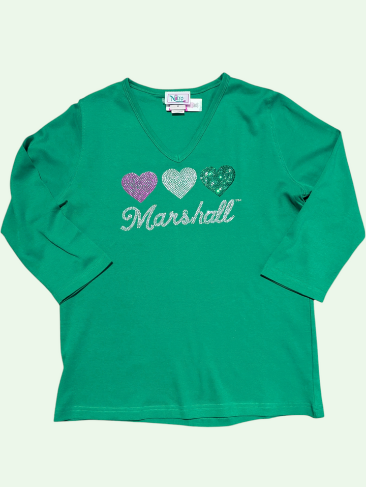 Herd Hearts 3/4 Sleeve Tee