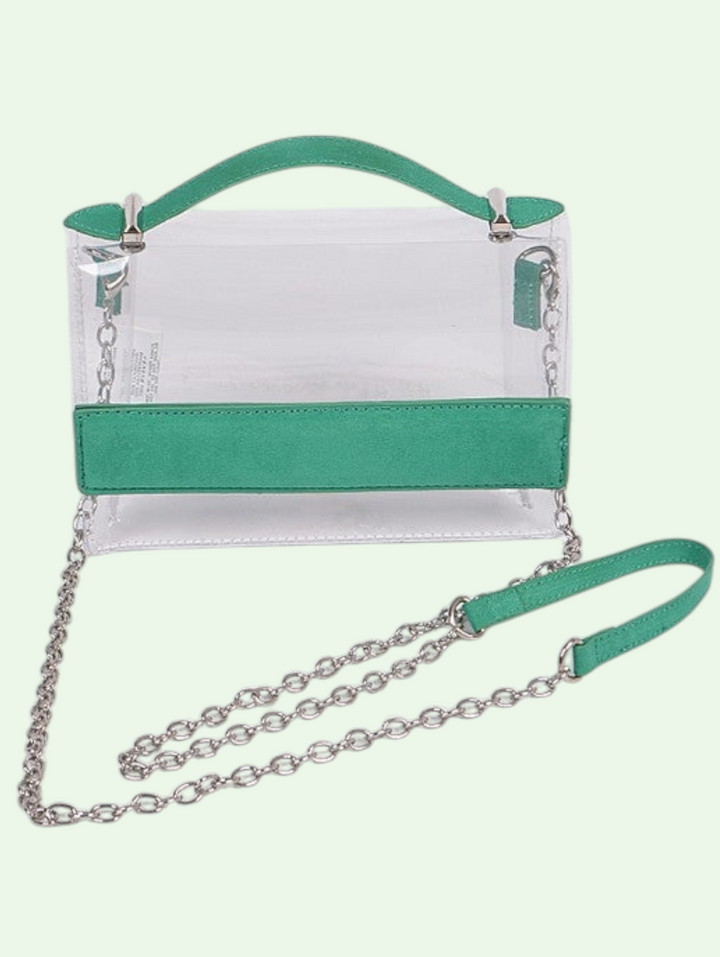 Clear Box Crossbody Handbag