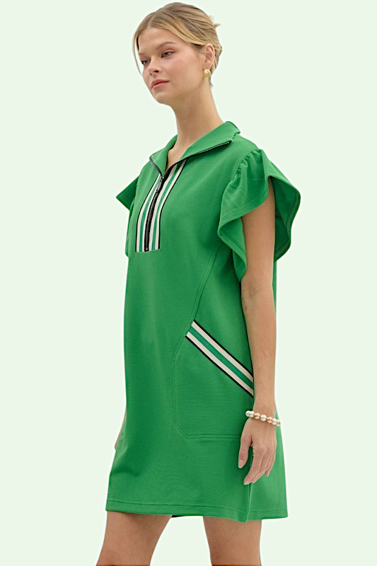 Simone Sport Zip Dress