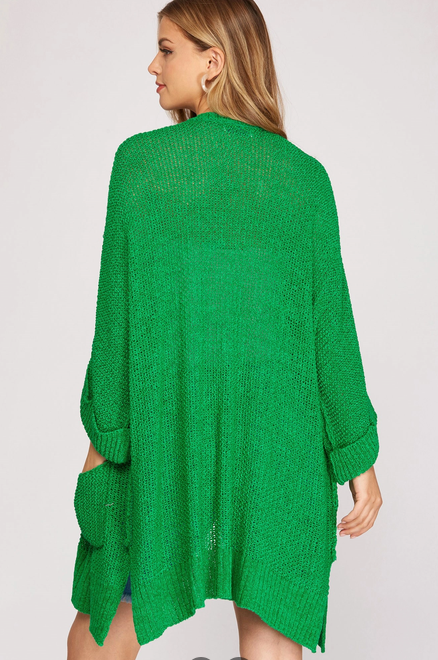 Open Front Cardigan