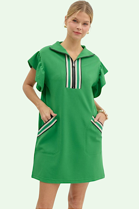 Simone Sport Zip Dress