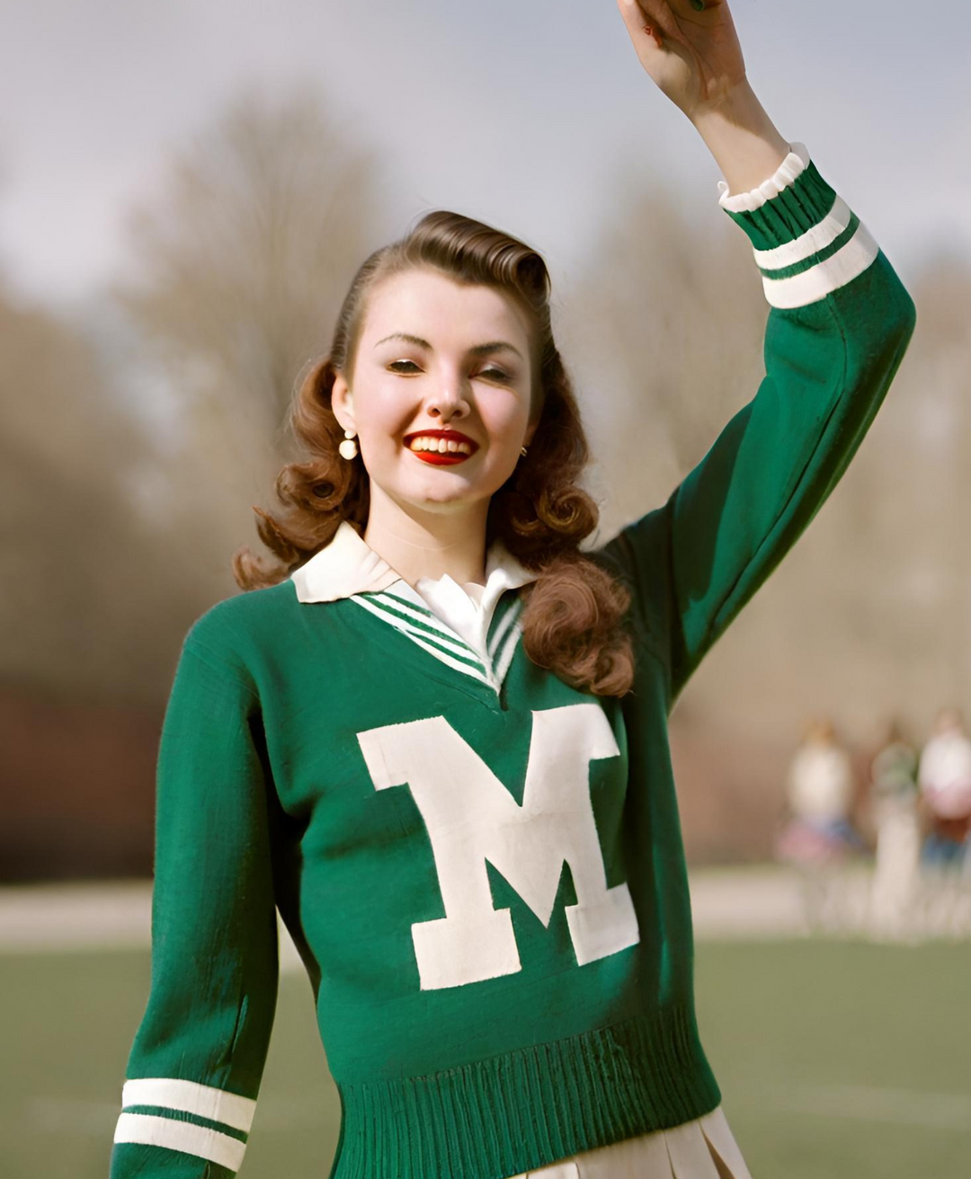 The Polly Cheerleader Sweater