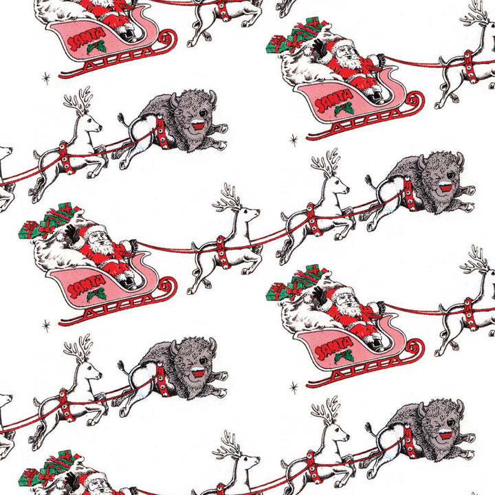 Rudolph Buffalo Wrapping Paper