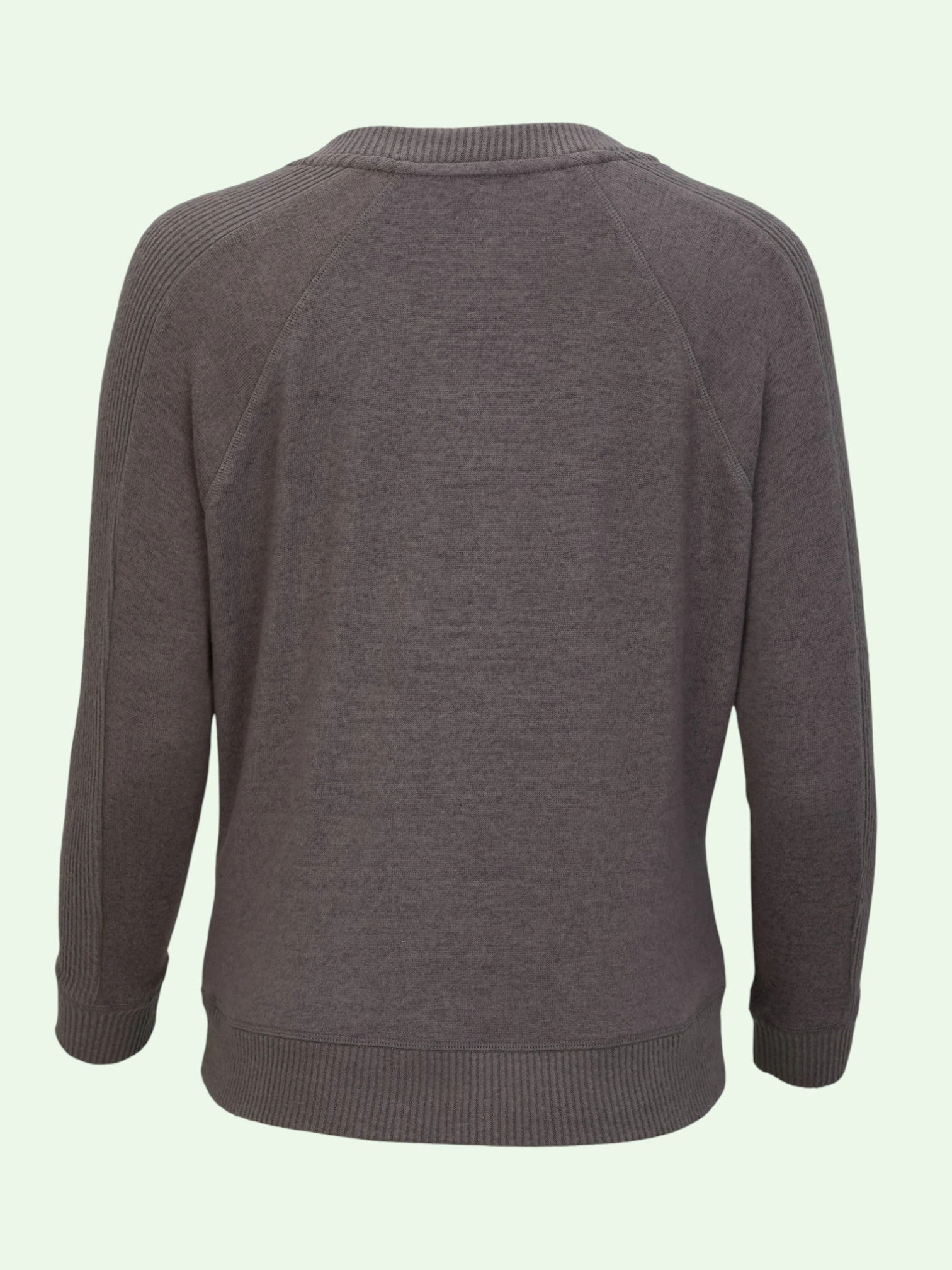 Gray sweater on a light gray background