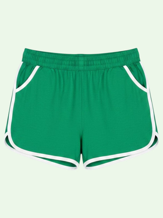 Dolphin Hem Sport Shorts