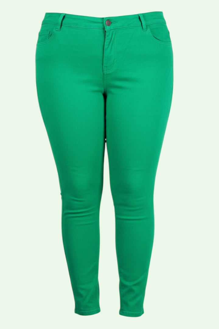 Kelly Straight Leg Stretch Cotton Pants