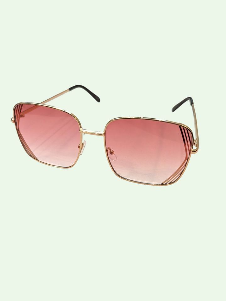 the hollywood and vine sunglasses in pink