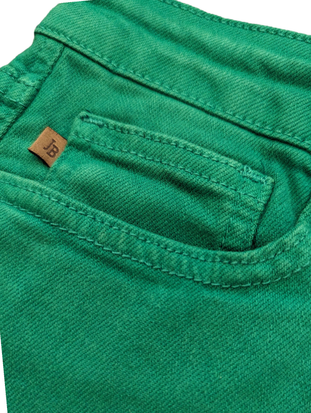 detail view of the kelly crop jean watch pocket