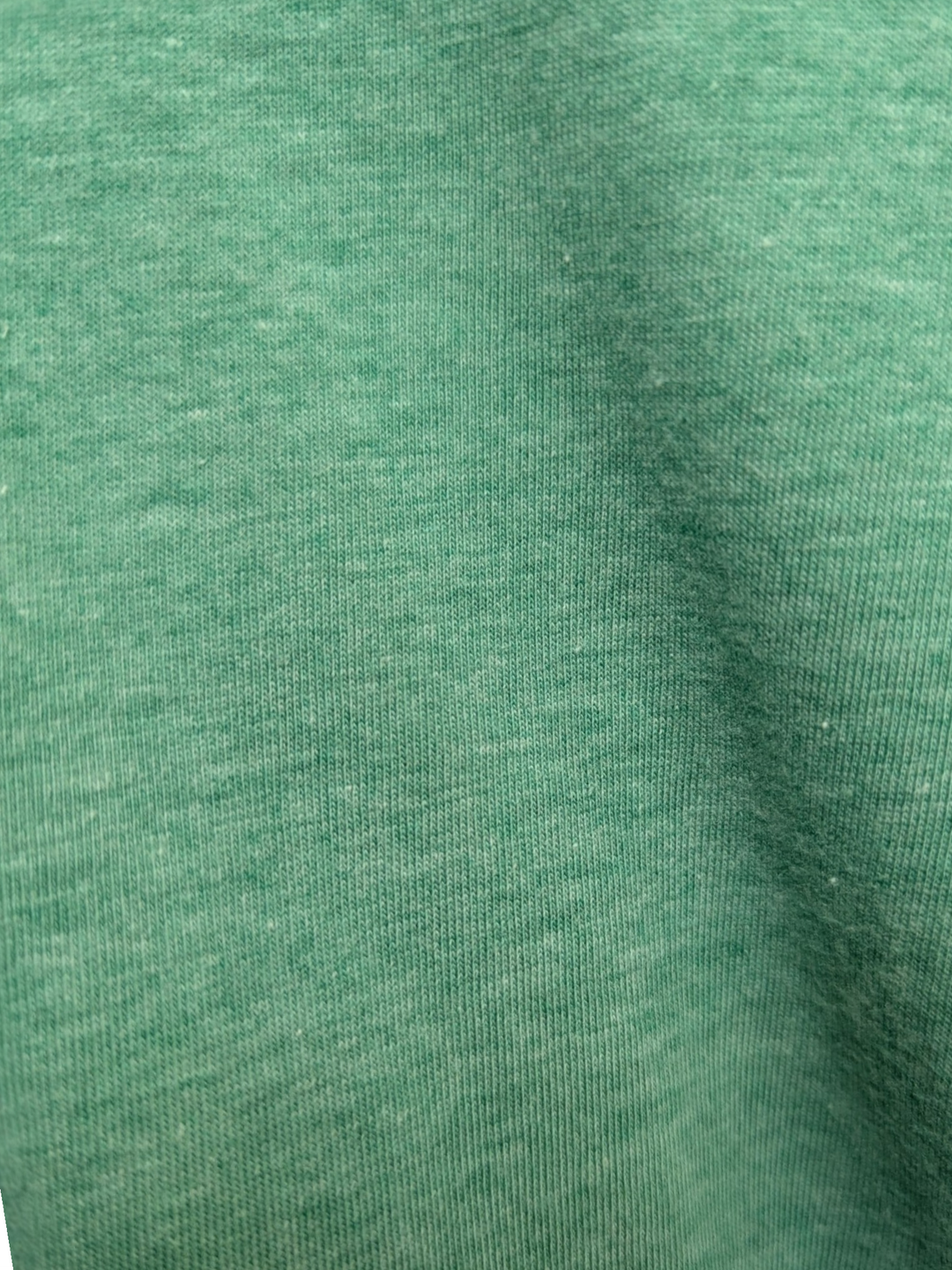 Close-up of green fabric texture