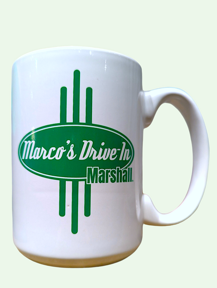 studio shot of the drive in mug