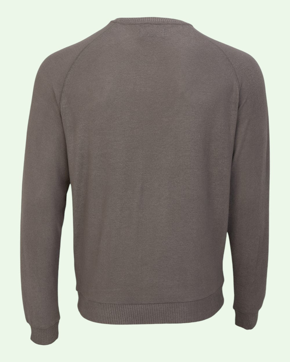 Gray sweater on a light gray background