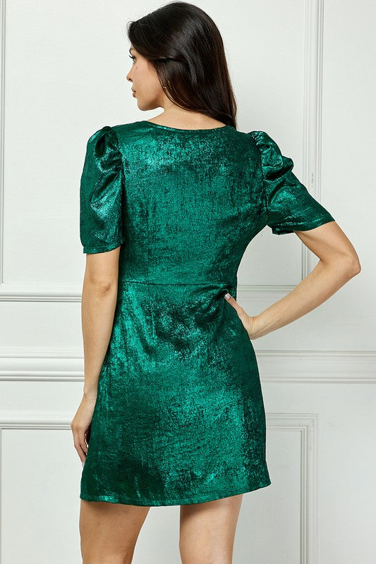 Metallic Party Dress