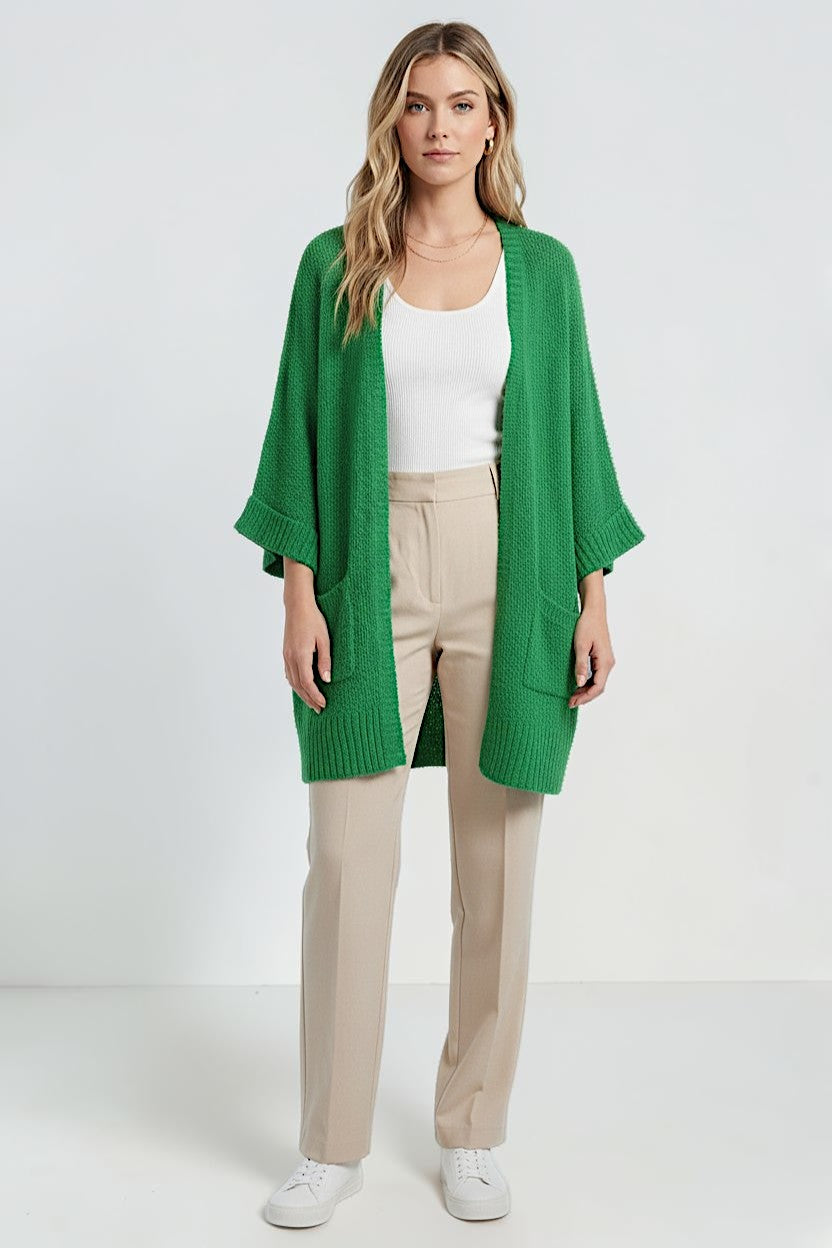 Open Front Cardigan
