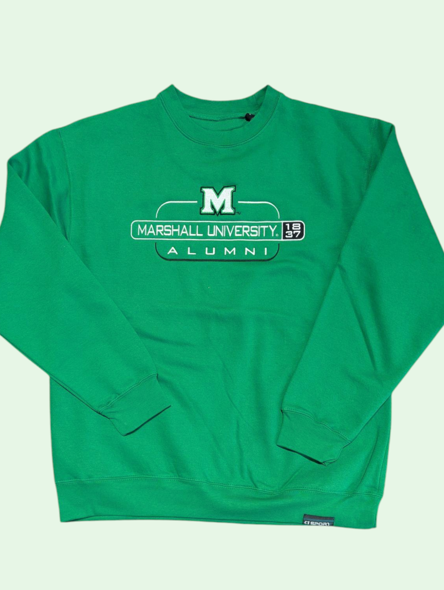 a flatlay picture of the alumni sweatshirt