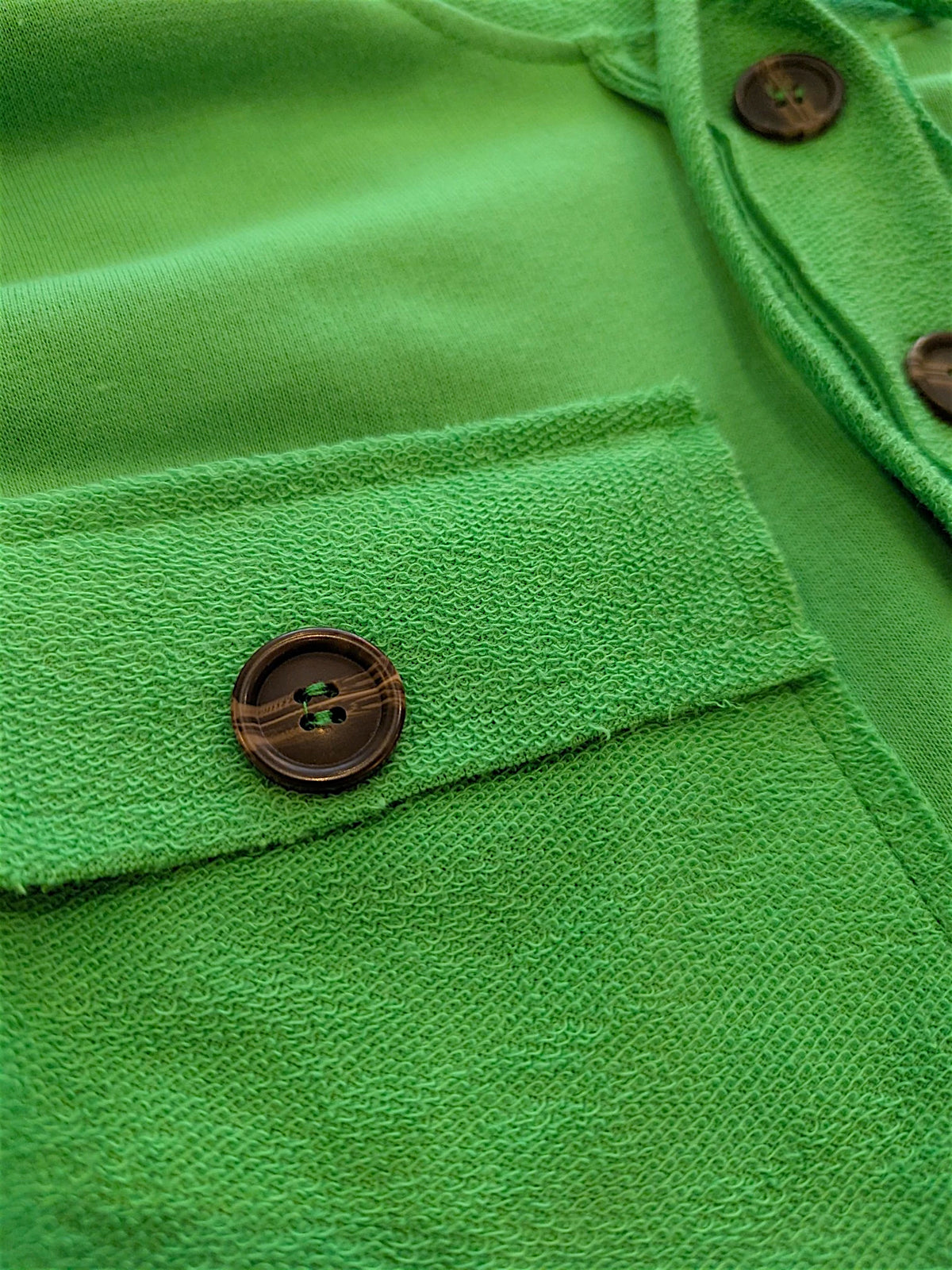 Raw Edge Terry Hood