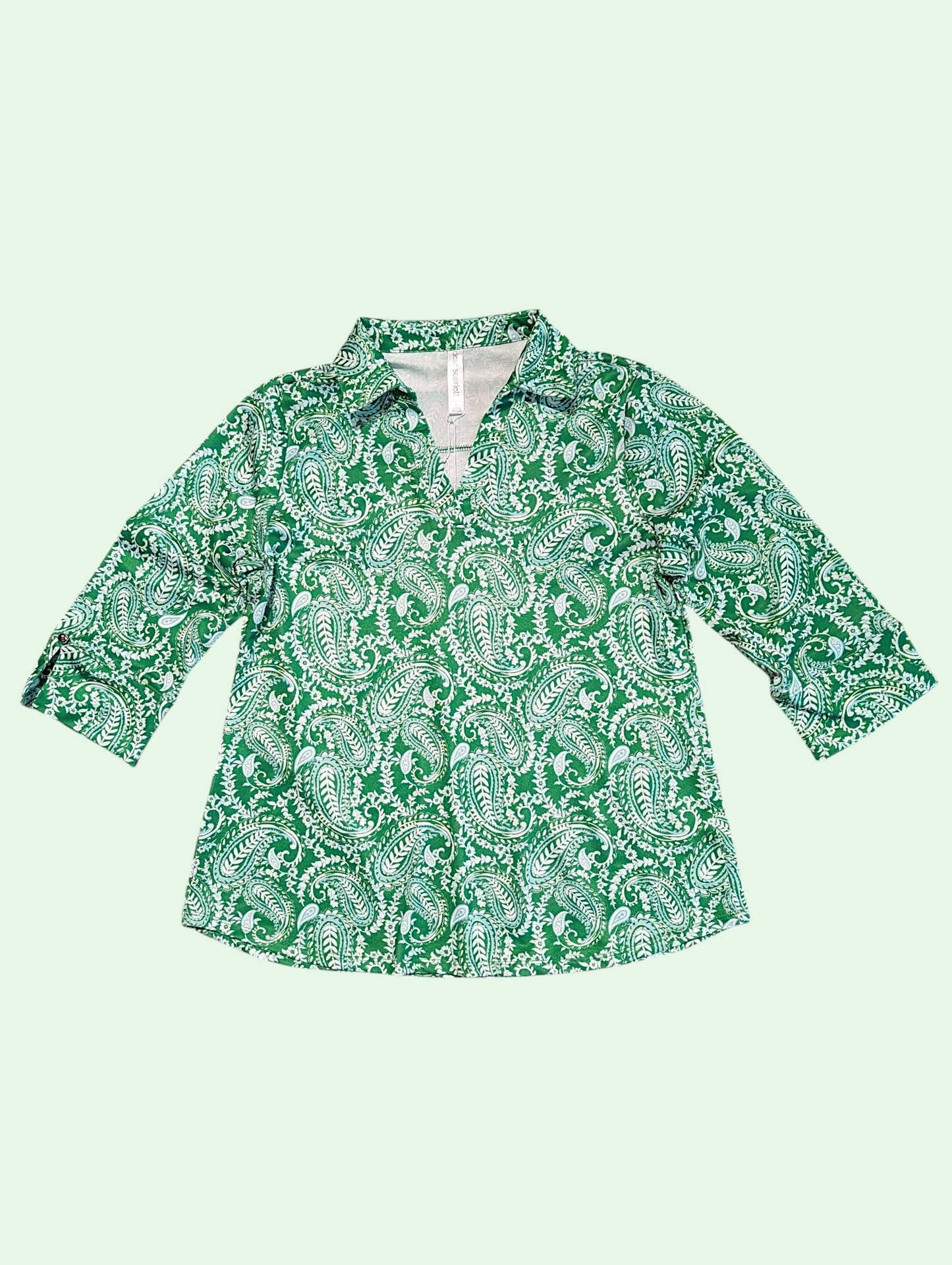 DS Sun-cool 3/4 Sleeve Top