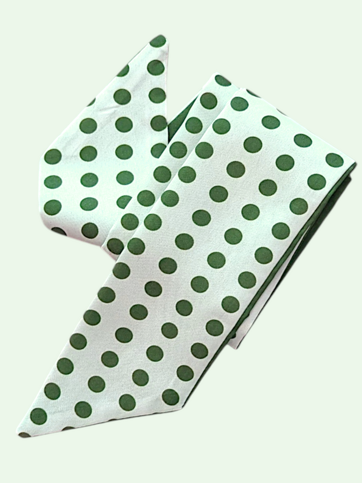 Polka Dot Skinny Scarf