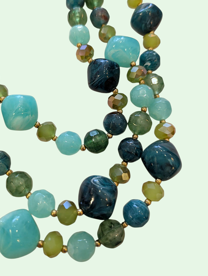 Erica Multi-bead Necklace