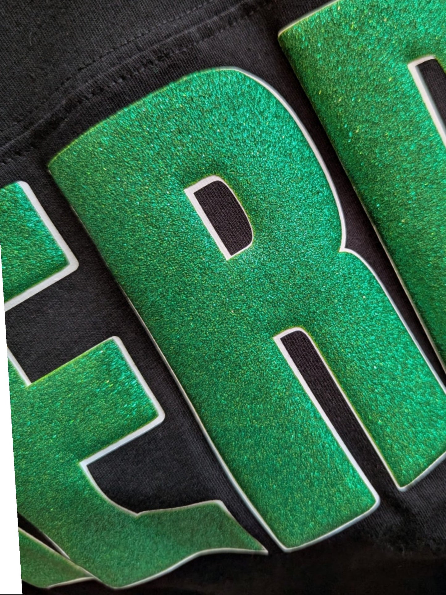 Glitter Herd Football Tee